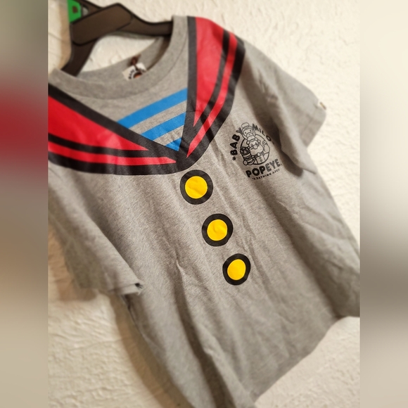 Rare Bape x popeye  tshirt - Picture 1 of 13